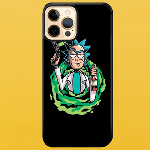 Чохол для APPLE IPHONE 12 PRO MAX 2D пластиковий з чорними силіконовими бортиками RICK 52511 фото