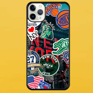 Чохол для APPLE IPHONE 11 PRO 2D пластиковий з чорними силіконовими бортиками NY 54407 фото