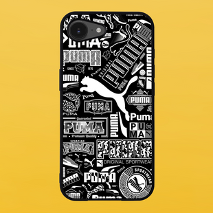 Чехол для APPLE IPHONE 16e 2D пластиковый с черными силиконовыми бортиками PUMA 54827 фото