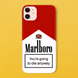 Чехол для APPLE IPHONE 11 силиконовый прозрачний MARLBORO 56006 фото