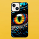 Чохол для APPLE IPHONE 14 PLUS 2D пластиковий з чорними силіконовими бортиками DRAGON 53317 фото