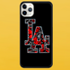 Чохол для APPLE IPHONE 11 PRO MAX 2D пластиковий з чорними силіконовими бортиками LA 54208 фото