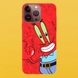 Чохол для APPLE IPHONE 13 PRO MAX силіконовий прозорий Mr Krabs 52315 фото