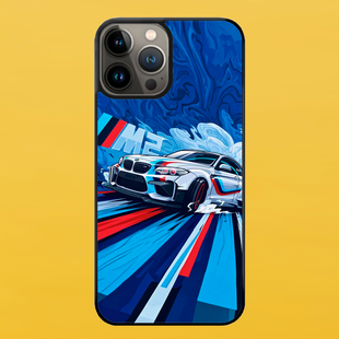 Чехол для APPLE IPHONE 13 PRO MAX 2D пластиковый с черными силиконовыми бортиками M2 55715 фото