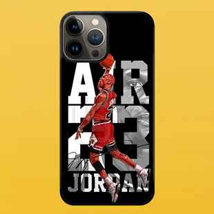 Чехол для APPLE IPHONE 13 PRO 2D пластиковый с черными силиконовыми бортиками JORDAN 53514 фото