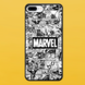 Чехол для APPLE IPHONE 7 PLUS/8 PLUS 2D пластиковый с черными силиконовыми бортиками MARVEL 52102 фото