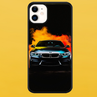 Чехол для APPLE IPHONE 11 2D пластиковый с черными силиконовыми бортиками BMW 57606 фото