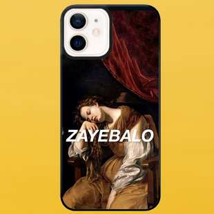 Чехол для APPLE IPHONE 12 2D пластиковый с черными силиконовыми бортиками ZAEBALO 57310 фото