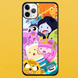 Чехол для APPLE IPHONE 11 PRO MAX 2D пластиковый с черными силиконовыми бортиками ADVENTURE TIME 53708 фото