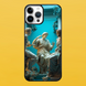 Чехол для APPLE IPHONE 14 PRO 2D пластиковый с черными силиконовыми бортиками SCULPTURE 57118 фото