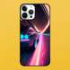 Чехол для APPLE IPHONE 16 PRO 2D пластиковый с черными силиконовыми бортиками SPEED 54525 фото