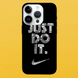 Чохол для APPLE IPHONE 16 PRO MAX силіконовий прозорий JUST DO IT 54124 фото