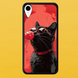 Чехол для APPLE IPHONE XR 2D пластиковый с черными силиконовыми бортиками CHEWING CAT 56805 фото