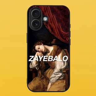 Чохол для APPLE IPHONE 16 PLUS 2D пластиковий з чорними силіконовими бортиками ZAEBALO 57326 фото