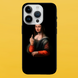 Чохол для APPLE IPHONE 14 PRO силіконовий прозорий MONA LISA 53918 фото