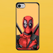 Чохол для APPLE IPHONE 7/8/SE 2020 2D пластиковий з чорними силіконовими бортиками DEADPOOL 53401 фото