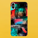 Чохол для APPLE IPHONE X/XS силіконовий прозорий NO MONEY NO HONEY 55203 фото