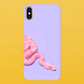Чехол для APPLE IPHONE X/XS силиконовый прозрачный SNAKE 5503 фото