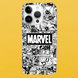 Чохол для APPLE IPHONE 15 PRO силіконовий прозорий MARVEL 52122 фото