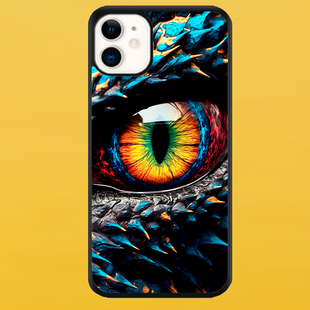 Чохол для APPLE IPHONE 11 2D пластиковий з чорними силіконовими бортиками DRAGON 53306 фото