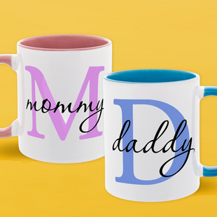 Парні Чашки Mommy Daddy 12058 фото