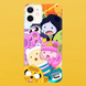 Чохол для APPLE IPHONE 12 MINI силіконовий прозорий ADVENTURE TIME 53709 фото