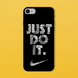 Чехол для APPLE IPHONE 7/8/SE 2020 силиконовый прозрачний JUST DO IT 54101 фото