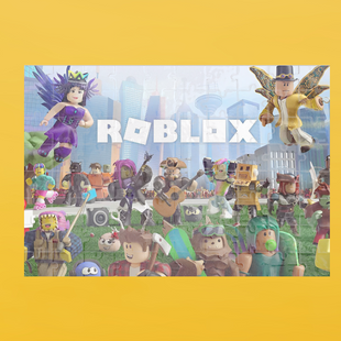 Пазл A4 (29X20 СМ) на 80 елементів Roblox 9054 фото