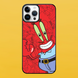 Чохол для APPLE IPHONE 14 PRO MAX 2D пластиковий з чорними силіконовими бортиками Mr Krabs 52319 фото