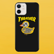Чохол для APPLE IPHONE 12 силіконовий прозорий THRASHER 55810 фото