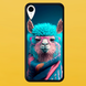 Чехол для APPLE IPHONE XR 2D пластиковый с черными силиконовыми бортиками LAMA 51205 фото