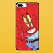 Чехол для APPLE IPHONE 7 PLUS/8 PLUS 2D пластиковый с черными силиконовыми бортиками Mr Krabs 52302 фото
