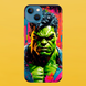 Чохол для APPLE IPHONE 13 силіконовий прозорий HULK 55013 фото