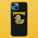 Чехол для APPLE IPHONE 15 силиконовый прозрачный THRASHER 55820 фото
