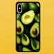 Чохол для APPLE IPHONE X/XS 2D пластиковий з чорними силіконовими бортиками AVOCADO 58003 фото