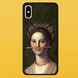 Чохол для APPLE IPHONE XS MAX 2D пластиковий з чорними силіконовими бортиками ARTE 57504 фото