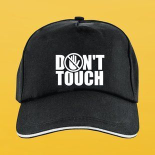 Кепка п'ятиклинка чорна Dont Touch 3240 фото