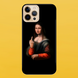 Чехол для APPLE IPHONE 12 PRO силиконовый прозрачный MONA LISA 53910-1 фото