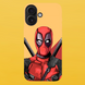 Чехол для APPLE IPHONE 16 PLUS силиконовый прозрачный DEADPOOL 53426 фото