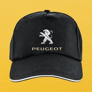 Кепка п'ятиклинка чорна Peugeot/Пежо 3228-5 фото
