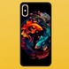 Чохол для APPLE IPHONE X/XS 2D пластиковий з чорними силіконовими бортиками RICK 52803 фото