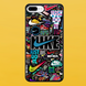 Чохол для APPLE IPHONE 7 PLUS/8 PLUS 2D пластиковий з чорними силіконовими бортиками NIKE 52402 фото