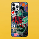 Чохол для APPLE IPHONE 16 PRO MAX 2D пластиковий з чорними силіконовими бортиками NY 54424 фото