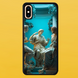 Чехол для APPLE IPHONE XS MAX 2D пластиковый с черными силиконовыми бортиками SCULPTURE 57104 фото