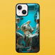Чехол для APPLE IPHONE 15 2D пластиковый с черными силиконовыми бортиками SCULPTURE 57120 фото