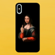Чехол для APPLE IPHONE XS MAX силиконовый прозрачный MONA LISA 53904 фото