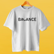 Футболка белая женская BALANCE 3080 фото 2