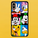 Чехол для APPLE IPHONE X/XS 2D пластиковый с черными силиконовыми бортиками MICKY 5403 фото