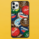 Чехол для APPLE IPHONE 11 PRO MAX 2D пластиковый с черными силиконовыми бортиками CAPS 53808 фото