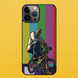 Чехол для APPLE IPHONE 13 PRO 2D пластиковый с черными силиконовыми бортиками SAN ANDREAS 51914 фото